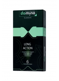 Презервативы с пролонгирующим эффектом DOMINO Classic Long action - 6 шт. - Domino - купить с доставкой в Батайске