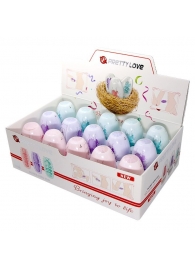 Набор из 15 мини-мастурбаторов Fantastic Egg Hard Boiled - Baile - в Батайске купить с доставкой
