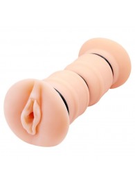 Телесный вибромастурбатор-вагина Michelle - Baile - в Батайске купить с доставкой