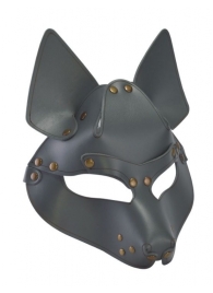 Серая маска Wolf с клепками - Sitabella - купить с доставкой в Батайске