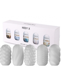 Набор из 5 мастурбаторов Hedy X5 Mixed - Svakom - в Батайске купить с доставкой