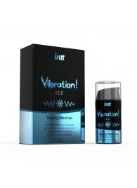 Жидкий интимный гель с эффектом вибрации Vibration! Ice - 15 мл. - INTT - купить с доставкой в Батайске