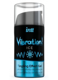 Жидкий интимный гель с эффектом вибрации Vibration! Ice - 15 мл. - INTT - купить с доставкой в Батайске