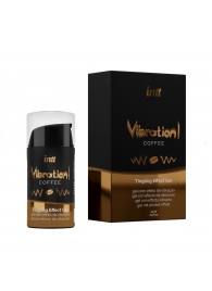 Жидкий интимный гель с эффектом вибрации Vibration! Coffee - 15 мл. - INTT - купить с доставкой в Батайске