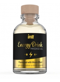 Массажный гель с согревающим эффектом Energy Drink - 30 мл. - INTT - купить с доставкой в Батайске