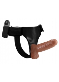 Страпон на трусиках с вибрацией Ultra Passionate Harness - 16 см. - Baile - купить с доставкой в Батайске