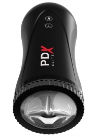Черный автоматический мастурбатор-ротик Moto Stroker - Pipedream - в Батайске купить с доставкой