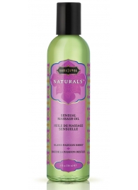 Массажное масло Naturals Island Passion Berry с ароматом тропических фруктов - 236 мл. - Kama Sutra - купить с доставкой в Батайске