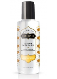 Гель-лубрикант на водной основе Divine Nectars Vanilla с ароматом ванили - 150 мл. - Kama Sutra - купить с доставкой в Батайске