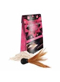 Пудра для тела Honey Dust Body Powder с ароматом клубники - 28 гр. - Kama Sutra - купить с доставкой в Батайске
