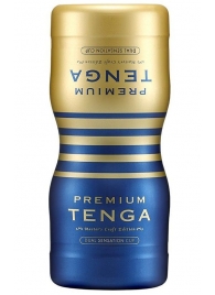Мастурбатор TENGA Premium Dual Sensation Cup - Tenga - в Батайске купить с доставкой