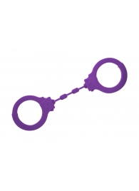 Фиолетовые силиконовые поножи Limitation - Lola Games - купить с доставкой в Батайске