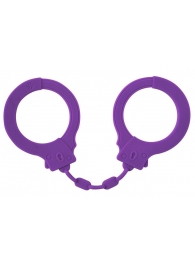 Фиолетовые силиконовые поножи Limitation - Lola Games - купить с доставкой в Батайске