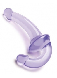 Фиолетовый безремневой страпон Strapless Strap-On - Lux Fetish - купить с доставкой в Батайске