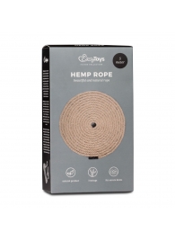 Пеньковая веревка для связывания Hemp Rope - 5 м. - Easy toys - купить с доставкой в Батайске