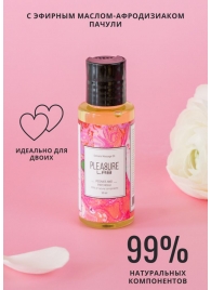 Массажное масло Pleasure Lab Delicate с ароматом пиона и пачули - 50 мл. - Pleasure Lab - купить с доставкой в Батайске