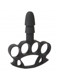 Кастет с штырьком для насадок Vac-U-Lock Knuckle Up - Doc Johnson - купить с доставкой в Батайске