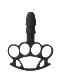 Кастет с штырьком для насадок Vac-U-Lock Knuckle Up - Doc Johnson - купить с доставкой в Батайске