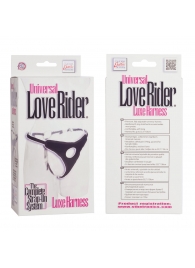 Трусы для страпона с универсальным креплением Universal Love Rider Luxe Harness - California Exotic Novelties - купить с доставкой в Батайске