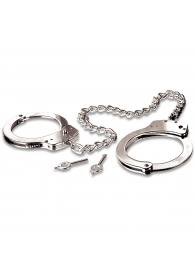 Металлические наручники Metal Leg Cuffs - Pipedream - купить с доставкой в Батайске