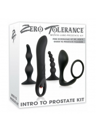 Набор стимуляторов простаты Intro To Prostate Kit - Zero Tolerance - в Батайске купить с доставкой