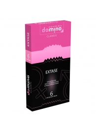 Презервативы с точками и рёбрышками DOMINO Classic Extase - 6 шт. - Domino - купить с доставкой в Батайске