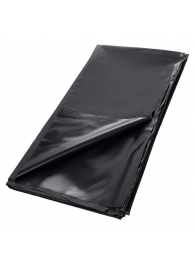 Черная простыня для секса из ПВХ - 220 х 200 см. - ToyFa - купить с доставкой в Батайске