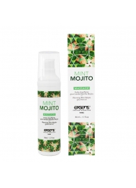 Разогревающее массажное масло с ароматом мохито Gourmet Mint Mojito - 50 мл. - Exsens - купить с доставкой в Батайске