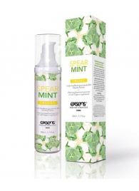 Разогревающее массажное масло Gourmet Spearmint Organic с органическими ингредиентами - 50 мл. - Exsens - купить с доставкой в Батайске