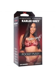 Мастурбатор-вагина Karlee Grey ULTRASKYN Pocket Pussy - Doc Johnson - в Батайске купить с доставкой