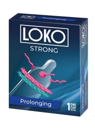 Стимулирующая насадка на пенис LOKO STRONG с продлевающим эффектом - Sitabella - в Батайске купить с доставкой