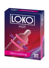 Стимулирующая насадка на пенис LOKO HOT с возбуждающим эффектом - Sitabella - в Батайске купить с доставкой