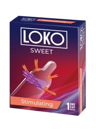 Стимулирующая насадка на пенис LOKO SWEET с возбуждающим эффектом - Sitabella - в Батайске купить с доставкой