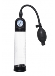 Прозрачная механическая помпа Roald с манометром - Sexus - в Батайске купить с доставкой