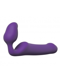 Фиолетовый безремневой страпон Queens L - Adrien Lastic - купить с доставкой в Батайске