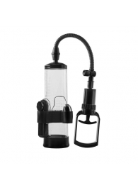 Прозрачная вакуумная помпа с вибрацией Vibrating Penis Pump - Dream Toys - в Батайске купить с доставкой