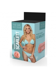 Телесный мастурбатор-вагина Scarlett - Dream Toys - в Батайске купить с доставкой