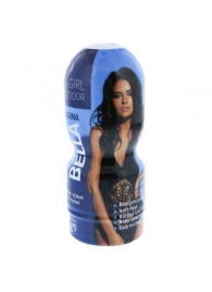 Телесный мастурбатор-вагина в тубе Bella - Dream Toys - в Батайске купить с доставкой