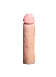 Телесная фаллическая насадка на пенис Magnum Xtender - 23 см. - Blush Novelties - в Батайске купить с доставкой