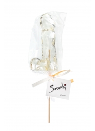 Прозрачный леденец в форме пениса со вкусом пина колада - Sosuчki - купить с доставкой в Батайске