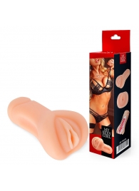 Телесный реалистичный мастурбатор в виде вагины - Bior toys - в Батайске купить с доставкой