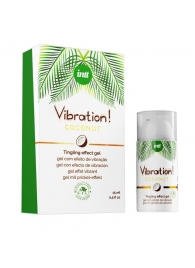 Возбуждающий гель с ароматом кокоса Vibration Coconut - 15 мл. - INTT - купить с доставкой в Батайске