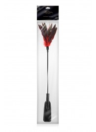 Стек-щекоталка Sweet Caress Feather Whip - 58 см. - Sweet Caress - купить с доставкой в Батайске