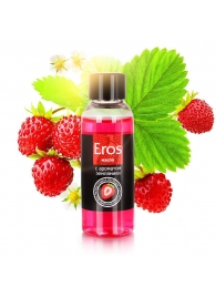 Массажное масло Eros fantasy с ароматом земляники - 50 мл. - Биоритм - купить с доставкой в Батайске
