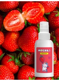 Универсальная смазка с ароматом клубники  Москва Вкусная  - 100 мл. - Москва - купить с доставкой в Батайске