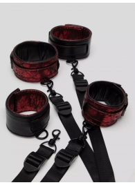 Изысканный набор фиксаций на кровати Reversible Under Mattress Restraint Set - Fifty Shades of Grey - купить с доставкой в Батайске