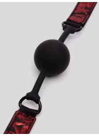 Кляп-шар на двусторонних ремешках Reversible Silicone Ball Gag - Fifty Shades of Grey - купить с доставкой в Батайске