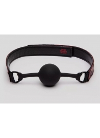 Кляп-шар на двусторонних ремешках Reversible Silicone Ball Gag - Fifty Shades of Grey - купить с доставкой в Батайске
