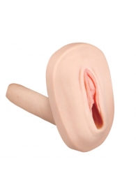 Мастурбатор-вагина с вибрацией и выносным пультом управления REALSTUFF SMOOTH   BALD - Dream Toys - в Батайске купить с доставкой