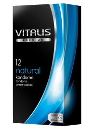 Классические презервативы VITALIS PREMIUM natural - 12 шт. - Vitalis - купить с доставкой в Батайске